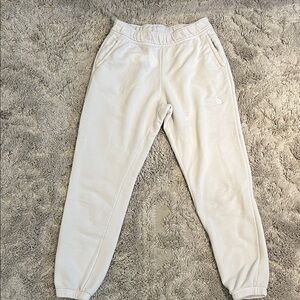 Used The North Face White Sweat Pants